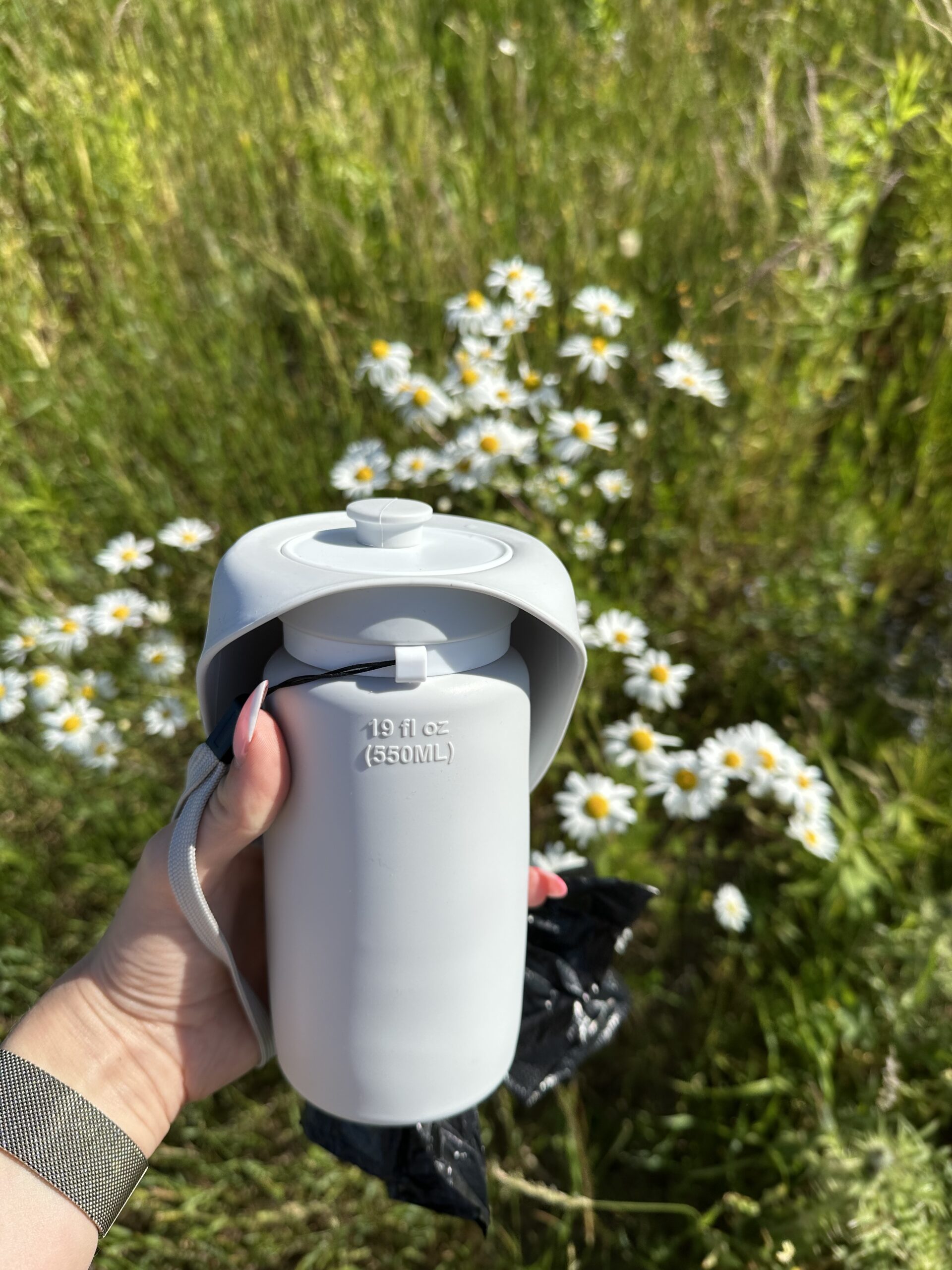 Silikonowa butelka dla psa - obrazek 2